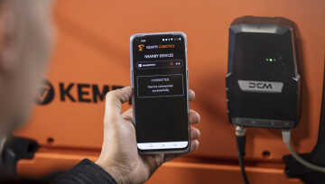 Mobile app for easy and fast setup 