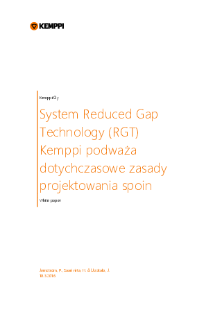 Reduced Gap Technology (RGT) - PL