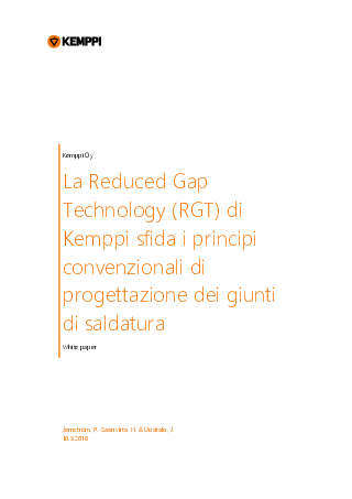 Reduced Gap Technology (RGT) - IT